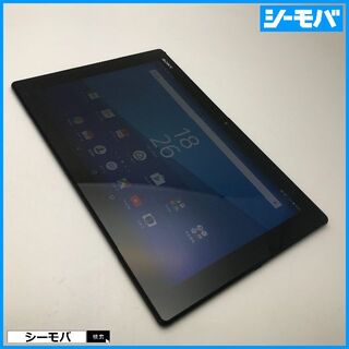 ソニー(SONY)の◆R578 SIMフリーXperia Z4 Tablet SOT31黒美品(タブレット)