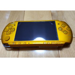 ソニー(SONY)のPSP-3000　ブライトイエロー(携帯用ゲームソフト)