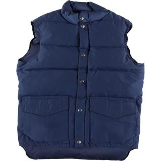 ウールリッチ(WOOLRICH)の古着 70年代 ウールリッチ WOOLRICH ダウンベスト メンズM ヴィンテージ /eaa301424(ベスト)