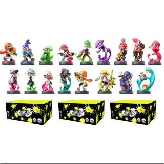 【新品未開封】スプラトゥーン amiibo17種コンプリートセット(ゲームキャラクター)