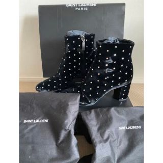 Saint Laurent - SAINT LAURENT ショートブーツの通販 by Ys shop