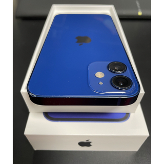 iPhone 12 mini 256GB ブルー Apple Care+ 保証