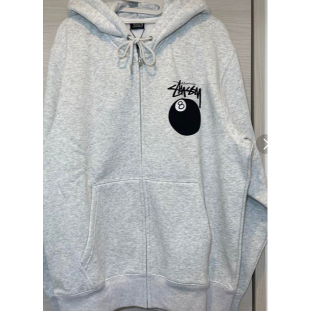 【新品】ステューシー 8 BALL ZIP HOODパーカ