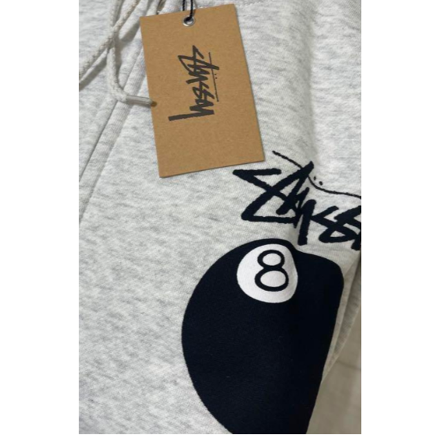 stussy パーカー　zip hoodie 8ボール　ステューシー