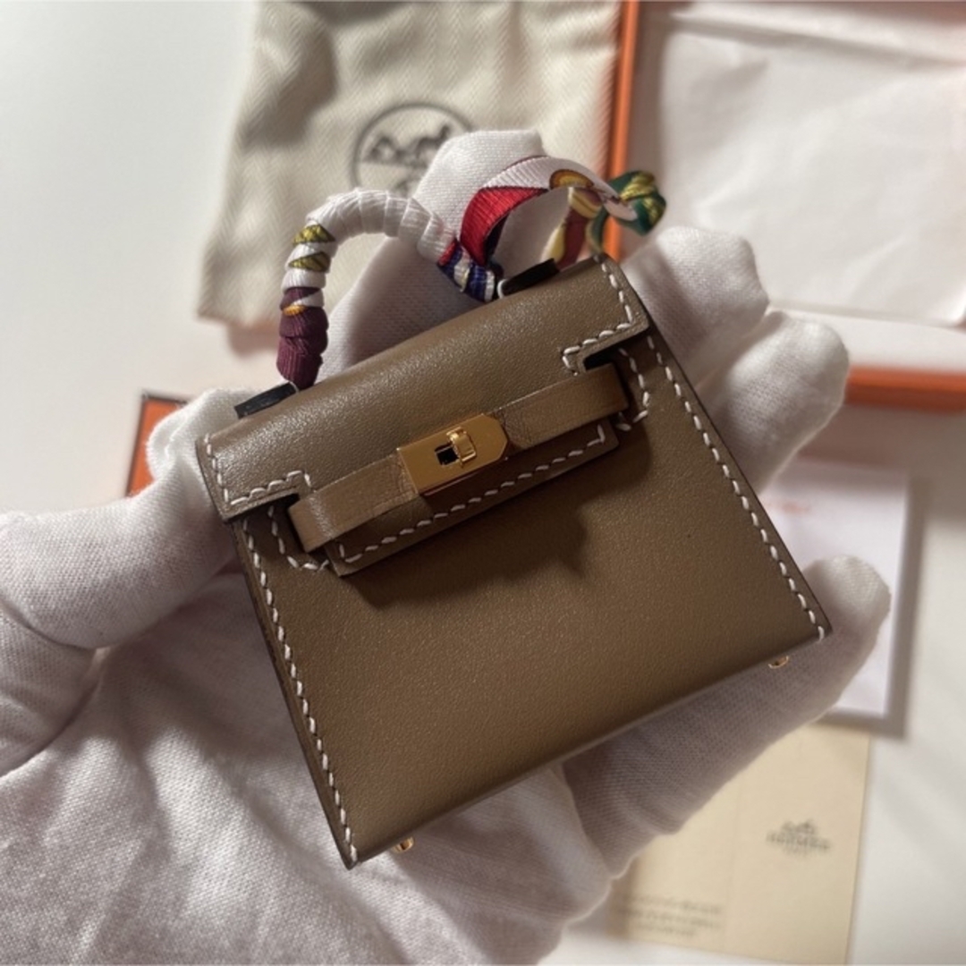 入手困難☆　エルメス　HERMES　チャーム　ケリーツイリー　U刻印