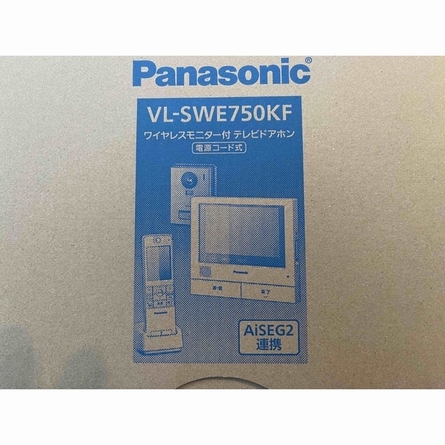 Panasonic - テレビドアホン VL-SWE750KF  未使用　即納