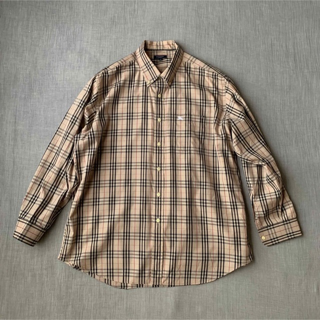 BURBERRY(バーバリー)の美品 BURBERRY LONDON ビッグサイズ ノバチェックシャツ XL メンズのトップス(シャツ)の商品写真