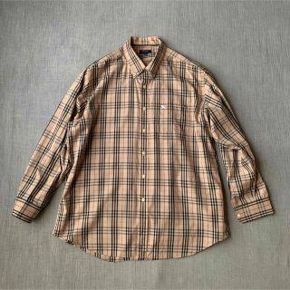 バーバリー(BURBERRY)の美品 BURBERRY LONDON ビッグサイズ ノバチェックシャツ XL(シャツ)