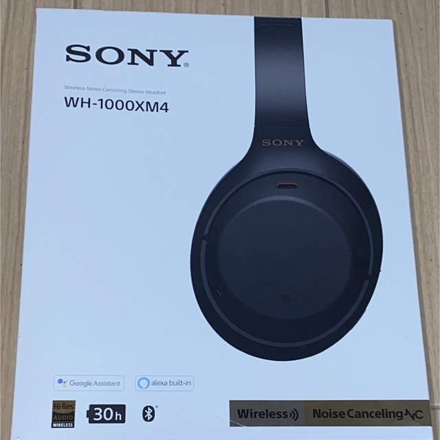SONY(ソニー)のSONY ワイヤレスヘッドホン WH-1000XM4 スマホ/家電/カメラのオーディオ機器(ヘッドフォン/イヤフォン)の商品写真
