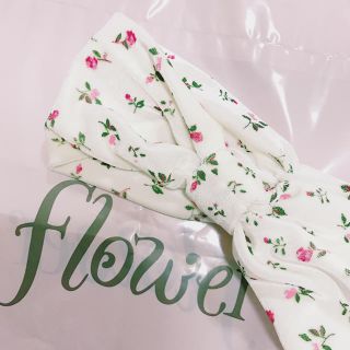 フラワー(flower)の小花柄 ヘアバンド(ヘアバンド)