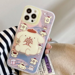 サンリオ☆ポムポムプリン　iPhone12ケース(iPhoneケース)