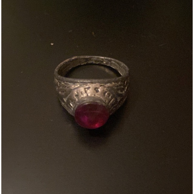 Jean-Paul GAULTIER(ジャンポールゴルチエ)のVINTAGE stone silver ring メンズのアクセサリー(リング(指輪))の商品写真