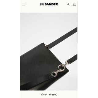 Jil Sander - 22FWジルサンダーレザーポーチの通販 by shop｜ジル