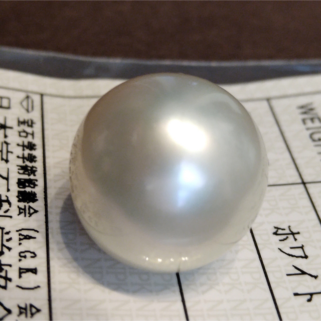 売れ筋商品 ルース 白蝶真珠 専用です!最大約16.8mm &2.4ct ルース 天然本翡翠 真珠