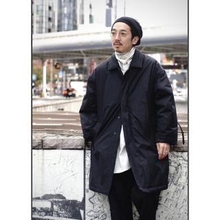 PORTER CLASSIC - porter classic SHEEN NYLON バルカラーコートの通販
