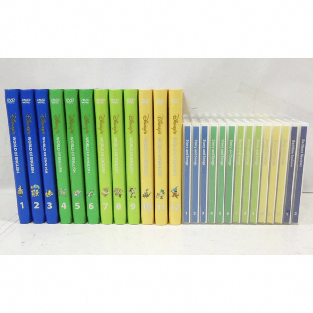 DWE ディズニー英語システム ストレートプレイDVD 12巻+おまけの通販