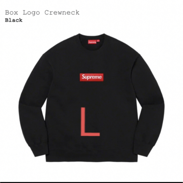 Supreme Box Logo Crewneck スウェットシャツ L