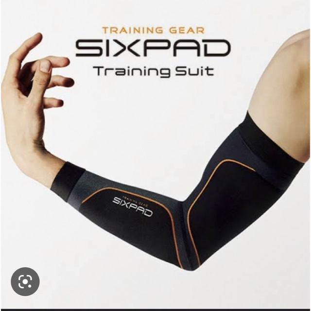 SIXPAD(シックスパッド)のMTG シックスパッド トレーニングスーツ アーム　L スポーツ/アウトドアのトレーニング/エクササイズ(トレーニング用品)の商品写真