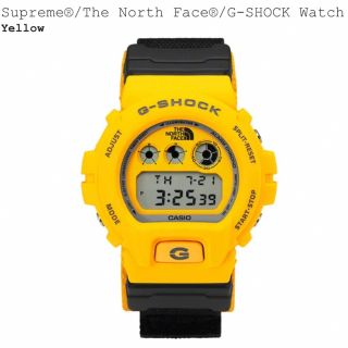 シュプリーム(Supreme)のSupreme / The North Face / G-shock 黄色(腕時計(デジタル))