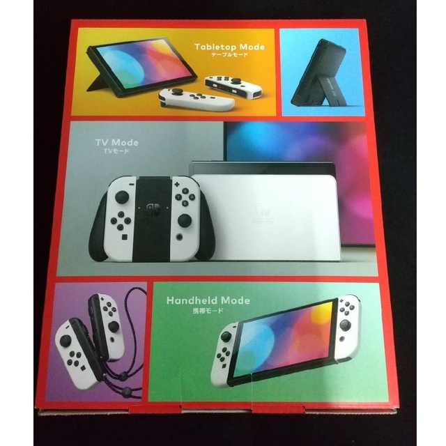 【新品】Nintendo Switch 本体 有機ELモデル ホワイト エンタメ/ホビーのゲームソフト/ゲーム機本体(家庭用ゲーム機本体)の商品写真