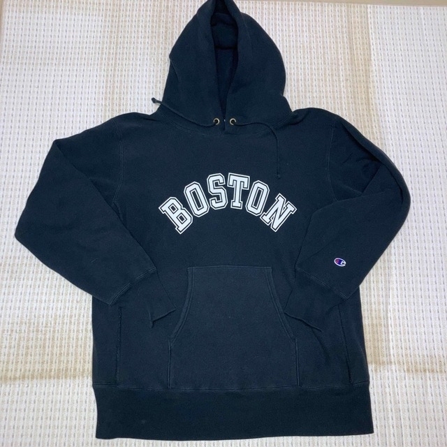 Champion(チャンピオン)のchampionリバースウィーブBoston ボストン パーカー メンズのトップス(パーカー)の商品写真