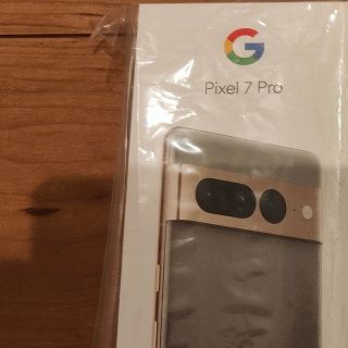 グーグルピクセル(Google Pixel)の新品未使用　Google Pixel 7pro 128gb Hazel(スマートフォン本体)