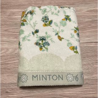 ミントン(MINTON)のミントン　フェイスタオルグリーン(タオル/バス用品)