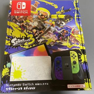 ニンテンドースイッチ(Nintendo Switch)のSwitch 有機ELモデル スプラトゥーン3エディション 本体(携帯用ゲーム機本体)