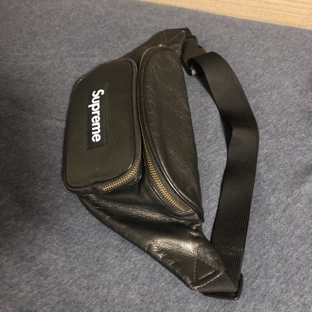 Supreme - 17SS Supreme Leather Waist Bag シュプリーム の通販 by