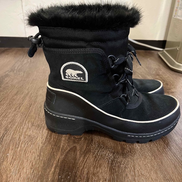 SOREL(ソレル)のソレル　スノーブーツ　24.0cm ブラック レディースの靴/シューズ(ブーツ)の商品写真