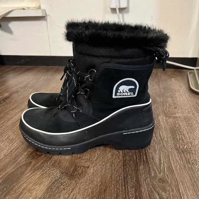 SOREL(ソレル)のソレル　スノーブーツ　24.0cm ブラック レディースの靴/シューズ(ブーツ)の商品写真