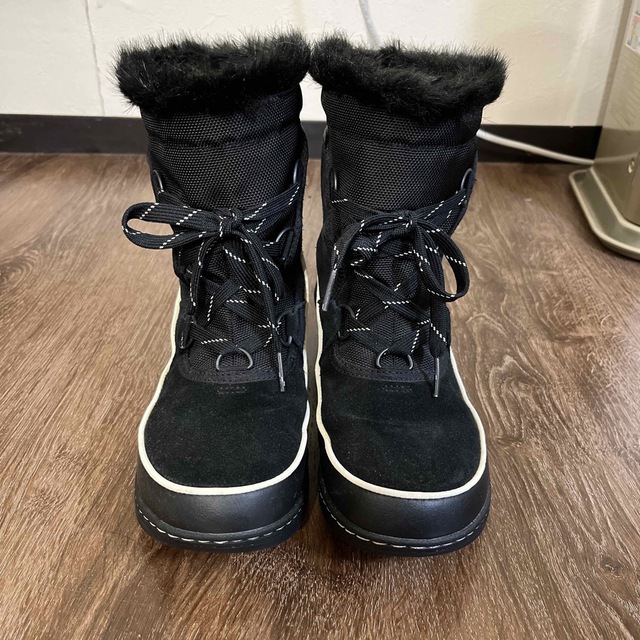 SOREL(ソレル)のソレル　スノーブーツ　24.0cm ブラック レディースの靴/シューズ(ブーツ)の商品写真