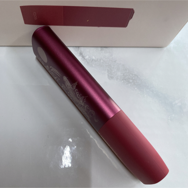 熱い販売 iQOS ILUMA ONE イルマワン レーザー加工 鯉 滝登り 水墨画