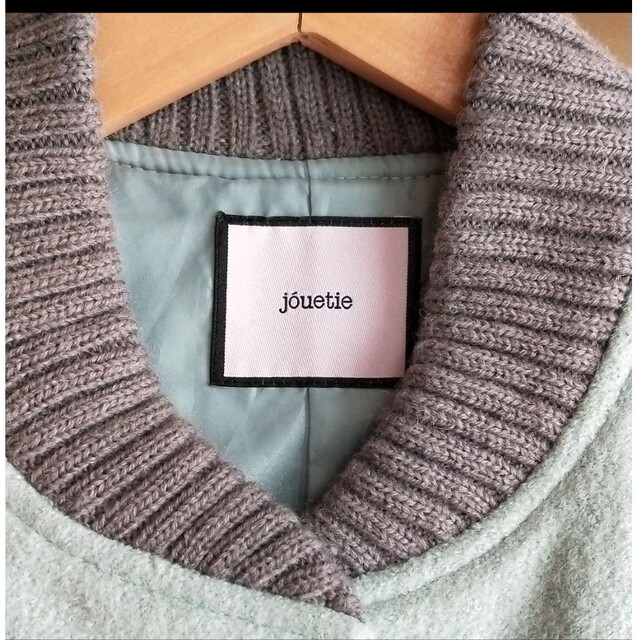jouetie(ジュエティ)のjouetie  ケーブル編みブルゾン レディースのジャケット/アウター(ブルゾン)の商品写真