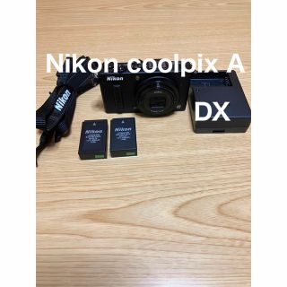 ニコン(Nikon)の【美品】Nikon coolpix A DX(コンパクトデジタルカメラ)