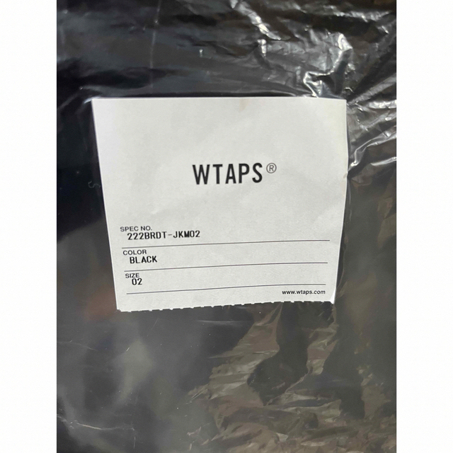 W)taps(ダブルタップス)の22AW WTAPS TTL JACKET BLACK  Mサイズ WTVUA メンズのジャケット/アウター(ダウンジャケット)の商品写真