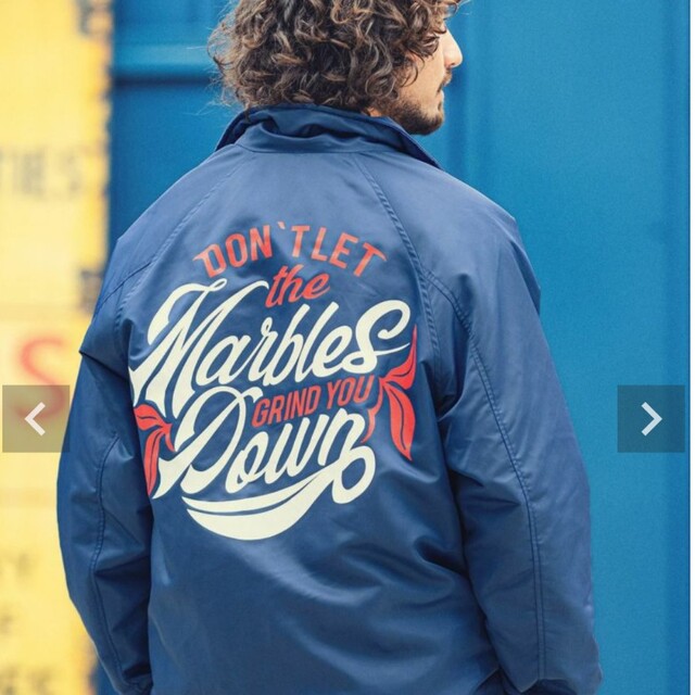 MARBLES - マーブルズCOACH JACKET (LEOPARD ) コーチジャケットの通販