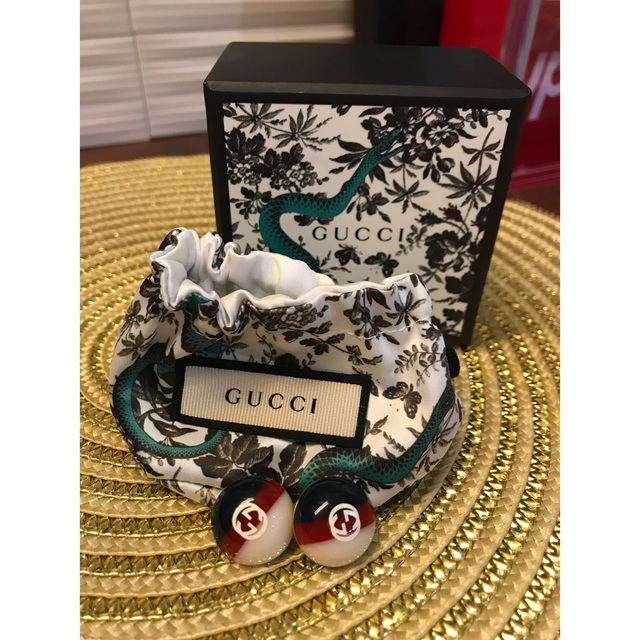 Gucci(グッチ)のGUCCI グッチ ピアス インターロッキング Gロゴ レディースのアクセサリー(ピアス)の商品写真