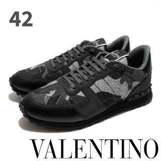 ヴァレンティノ(VALENTINO)の新品 Valentino ROCKRUNNER カモフラージュ スニーカー(スニーカー)