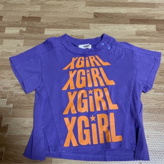 エックスガールステージス(X-girl Stages)のTシャツ　80cm(シャツ/カットソー)