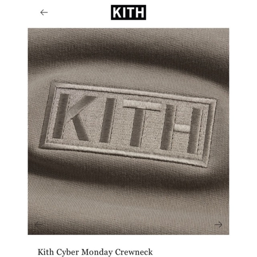 Kith Cyber Monday Crewneck mission XL 3