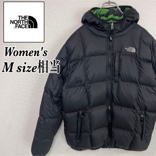 ザノースフェイス(THE NORTH FACE)のノースフェイス　ダウンジャケット　海外限定　レディース　M相当　リバーシブル(ダウンジャケット)