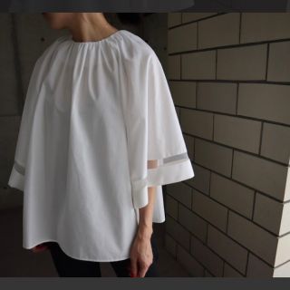 【新品タグ付】tulle sandwich blouse eLLa Select(シャツ/ブラウス(長袖/七分))