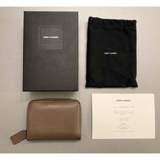 イヴサンローラン(Yves Saint Laurent)の【中古・正規品】Saint Laurent サンローラン 財布 折りたたみ(財布)