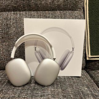 アップル(Apple)のAirPods Max シルバー(ヘッドフォン/イヤフォン)