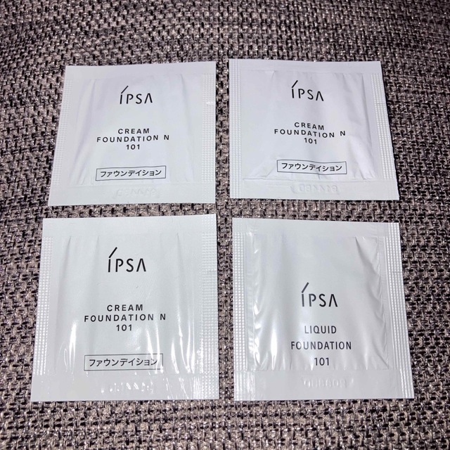 IPSA(イプサ)の★イプサ   IPSA   クリームファンデ　リキッドファンデ　サンプル★ コスメ/美容のベースメイク/化粧品(ファンデーション)の商品写真