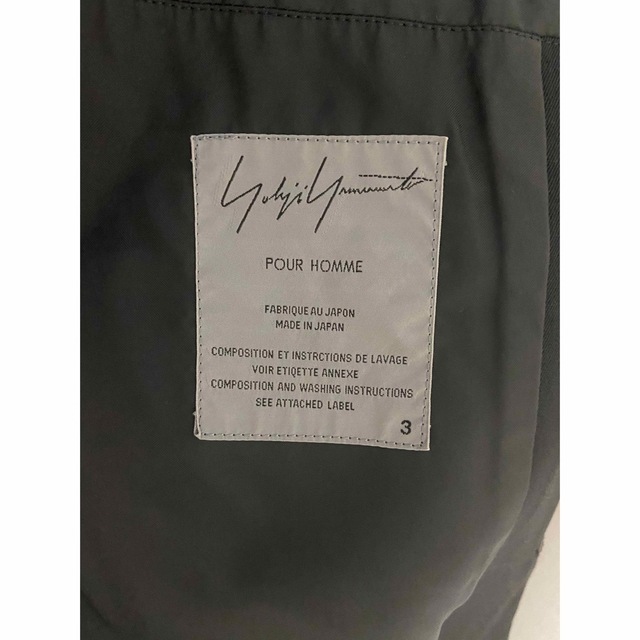 Yohji Yamamoto(ヨウジヤマモト)のヨウジヤマモト　テーラードジャケット メンズのジャケット/アウター(テーラードジャケット)の商品写真