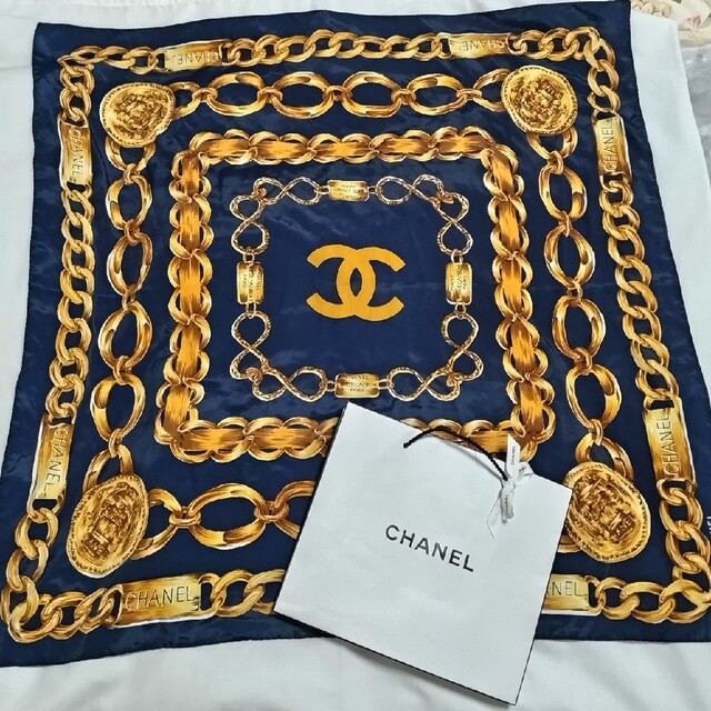 CHANEL シャネル スカーフ-