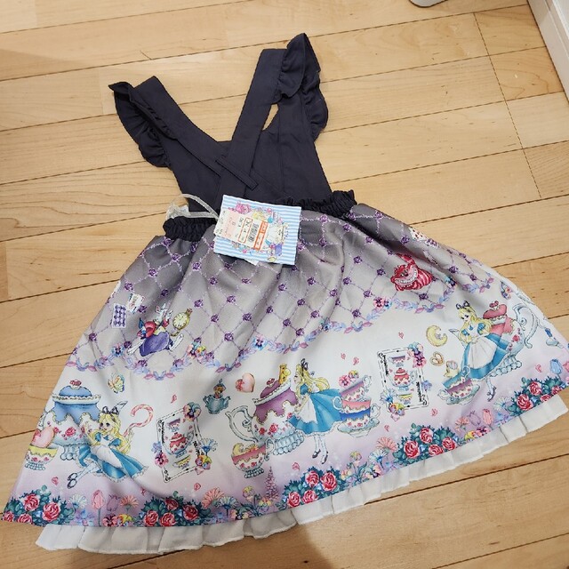 しまむら(シマムラ)のエコネコ　110 キッズ/ベビー/マタニティのキッズ服女の子用(90cm~)(ワンピース)の商品写真