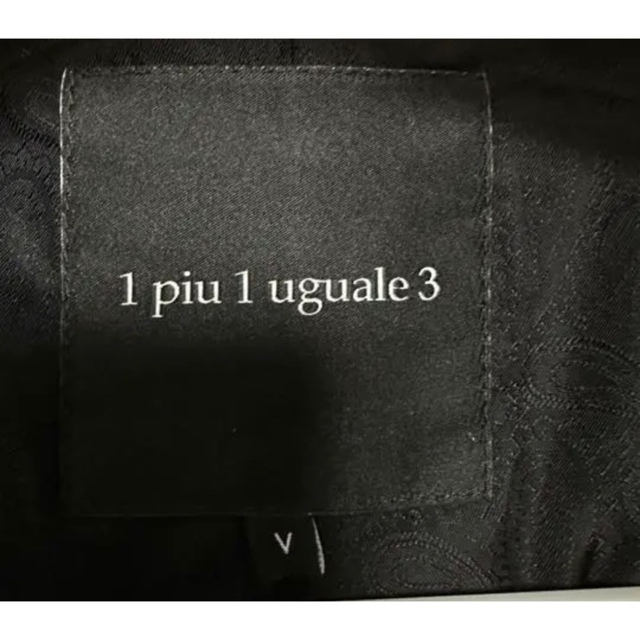 1piu1uguale3(ウノピゥウノウグァーレトレ)の完売カラー 16万【1piu1uguale3】DROP WRAP FOOD メンズのジャケット/アウター(チェスターコート)の商品写真